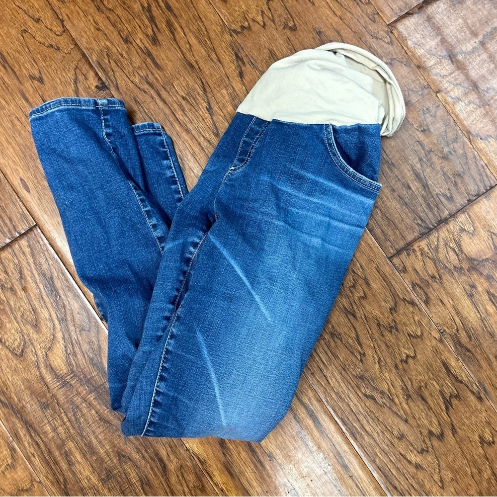 Ag Adriano Goldschmied‎ Denim Blue maternity jeans